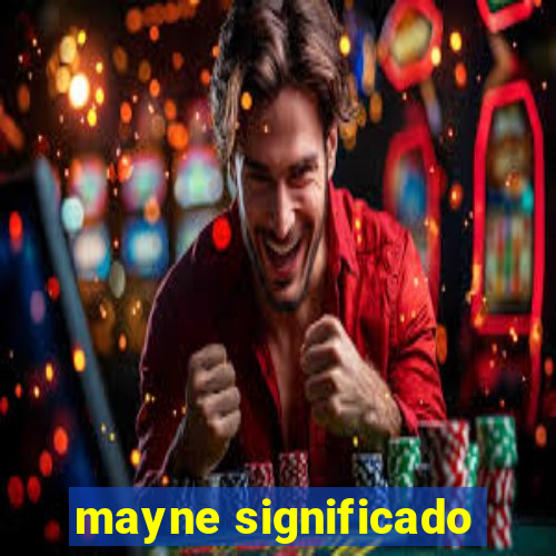 mayne significado